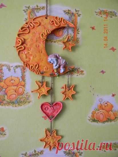 МК Луна из соленого теста