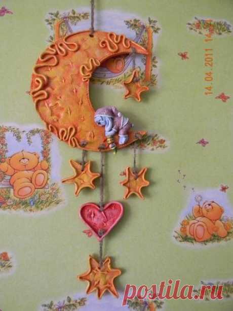 МК Луна из соленого теста