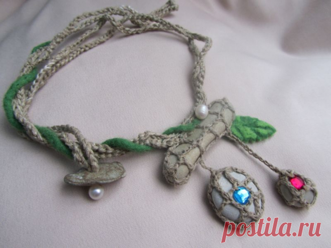 Подвеска "Ах море, море" без специальных инструментов + - Ярмарка Мастеров - ручная работа, handmade