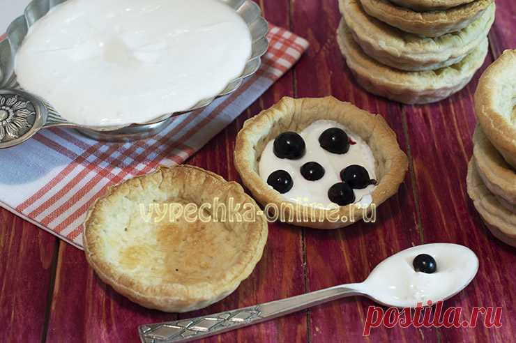 ✔️Тарталетки из слоеного теста в формочках + 5 начинок