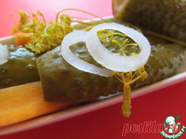 Маринованные огурчики "Болгария отдыхает" (без стерилизации!!!)