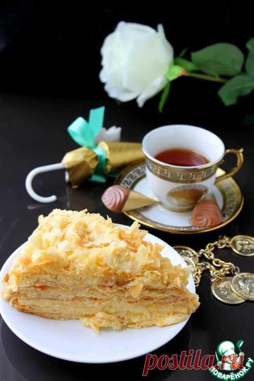 Персиковый крем для торта "Наполеон" - кулинарный рецепт