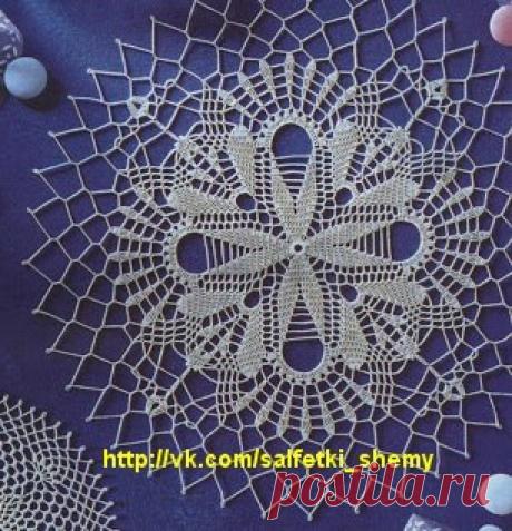 ВЯЗАНИЕ КРЮЧКОМ &quot;САЛФЕТКИ+СХЕМЫ&quot; | ВКонтакте