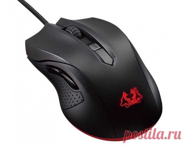 GECID.com: Игровая мышка ASUS Cerberus с симметрическим дизайном