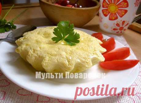 Омлет на пару в мультиварке | Мультиповаренок
