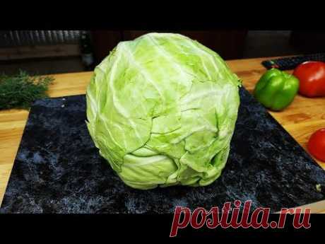 ВКУСНОТИЩА из МОЛОДОЙ КАПУСТЫ! Съедается за минуту! Вот это находка!!! - YouTube