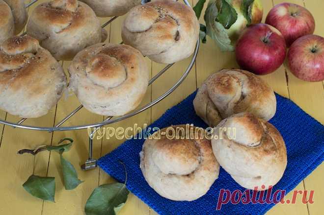 ✔️Постные булочки на дрожжах мягкие и вкусные - рецепт с фото пошагово в духовке
