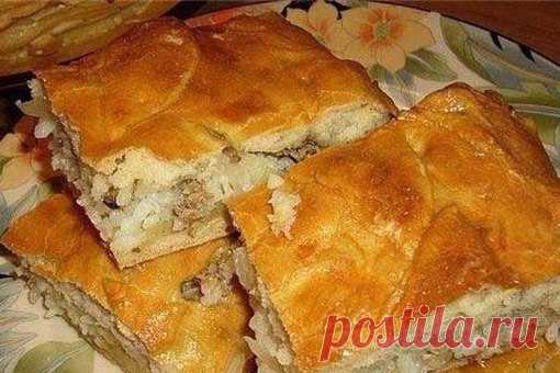 ПОДБОРКА САМЫХ СЫТНЫХ ПИРОГОВ

1. ПИРОГ С МЯСОМ 
