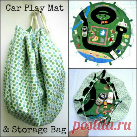 Выкройка многофункциональной сумки для игрушек Модная одежда и дизайн интерьера своими руками