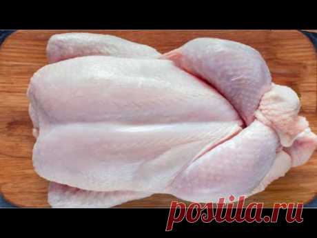 Как разделать курицу