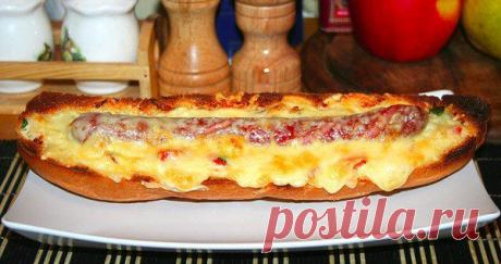 Хот-дог «Каноэ / Свежие рецепты