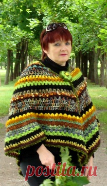 крючок,пончо