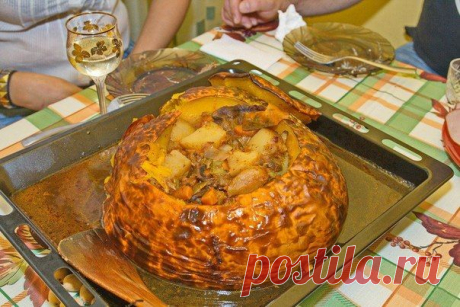 БАРАНИНА В ТЫКВЕ