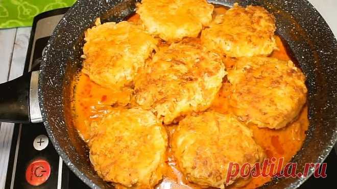 Вкуснейший ужин из простых ингредиентов! Получается очень вкусно и сытно!