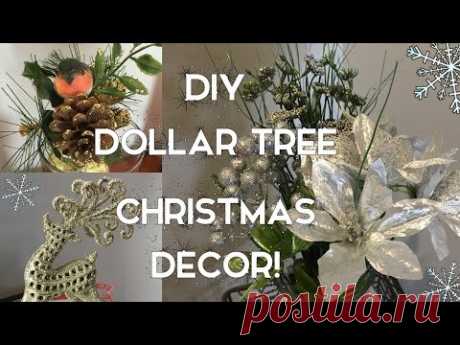 DIY Dollar Tree Christmas Decor | 7 Ideas for the Holidays!