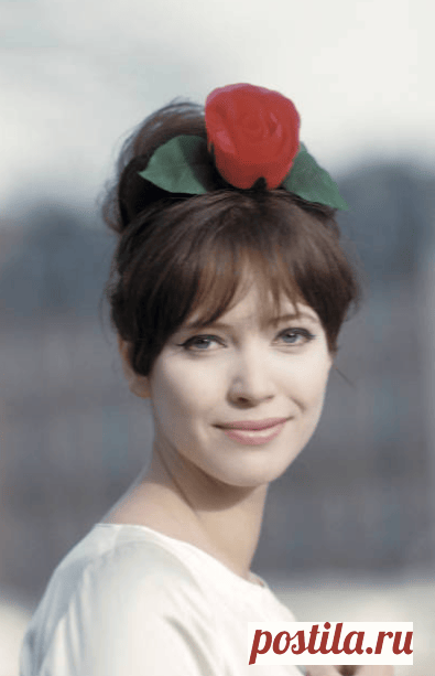 ANNA KARINA — ЦВЕТОК НА ВЕТРУ — VIZIST.ru