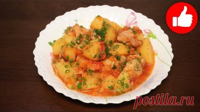 КАК ПРИГОТОВИТЬ ЖАРКОЕ ИЗ КУРИЦЫ С КАРТОШКОЙ В МУЛЬТИВАРКЕ, РЕЦЕПТ ЖАРКОГО