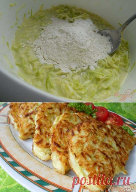 Кабачковые пирожки с мясом