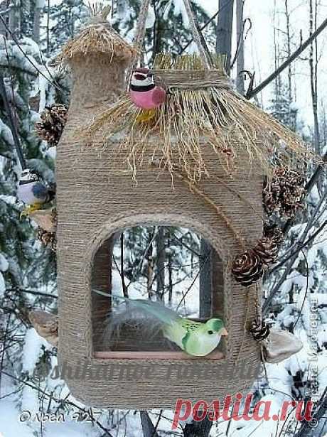 Кормушки из пластиковых бутылей — Сделай сам, идеи для творчества - DIY Ideas