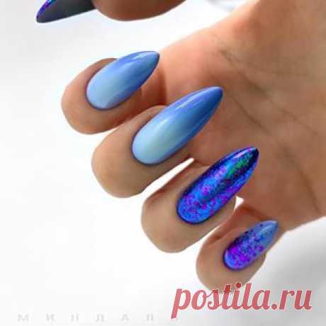 Маникюр термо гель-лаком
