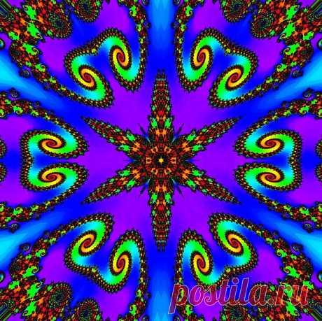 Digital Kaleidoscope  Free Stock Photo HD - Public Domain Pictures