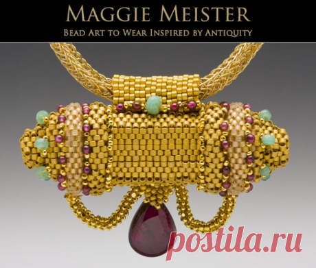 Gallery for Maggie Meister Bead Art to Wear, Inspired by Antiquity