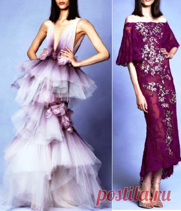 Круизная коллекция 2018 от Marchesa -- шикарные наряды на выход 
Сегодня, предлагаю познакомиться с новой круизной коллекцией на 2018 год от Marchesa. Дизайнеры и основатели Джорджина Чепмен и Керен Крэйг очень любят играть с тканью и деталями. 

И создают вполне …