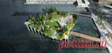 Hudson River Park – парк над водой - Наука и жизнь
