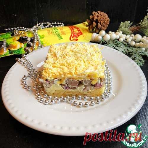 Салат с куриными сердечками – кулинарный рецепт