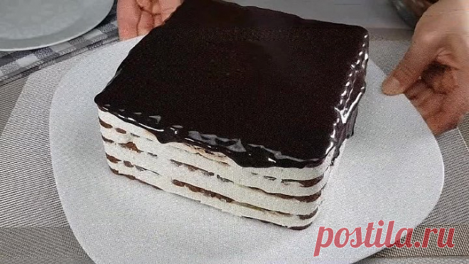 Торт Услада БЕЗ ДУХОВКИ ✧ Простой рецепт домашнего торта