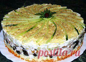 Салат с курицей, черносливом и свежим огурцом | Проблем нет Дом, семья, здоровье, бизнес, красота, мода и стиль, кулинарные рецепты, народная медицина, праздники, полезные советы