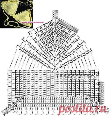 Купальник - Купальники - Вязание крючком -МАСТЕР-КЛАССЫ ПО РУКОДЕЛИЮ- Страна рукоделия