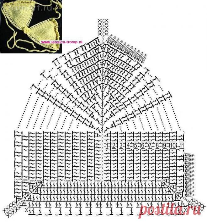 Купальник - Купальники - Вязание крючком -МАСТЕР-КЛАССЫ ПО РУКОДЕЛИЮ- Страна рукоделия