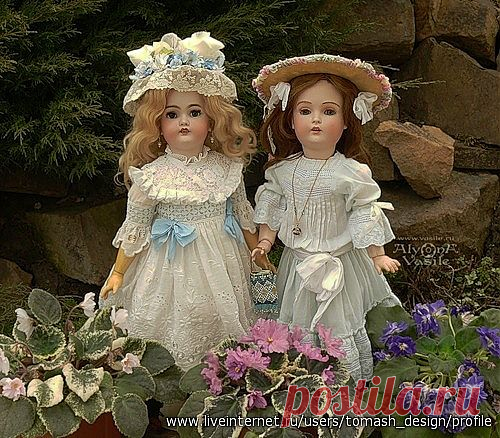 Антикварные куклы ..