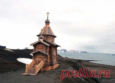 Церковь Святой Троицы. Остров Ватерлоо в Антарктике
