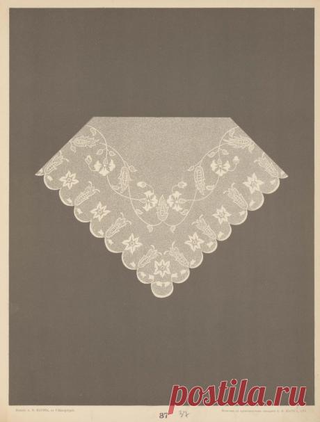 Книга - "Вышивка ( 1905 г)".