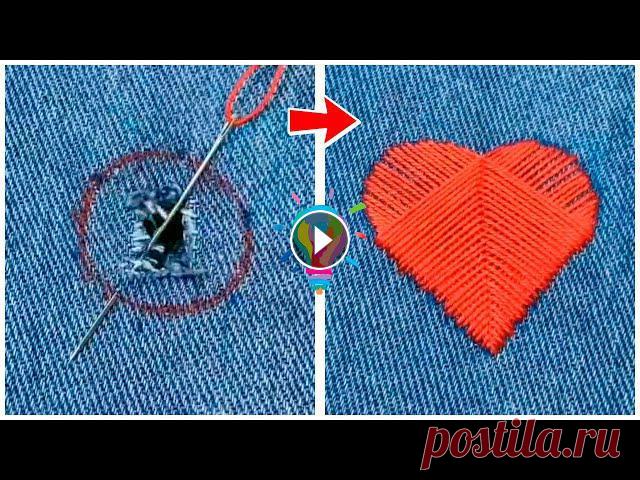 В этом видео показаны несколько швейных хитростей с ремонтом одежды. Как зашить дырку красиво и аккуратно. Как зашить дырку на куртке, например после ...