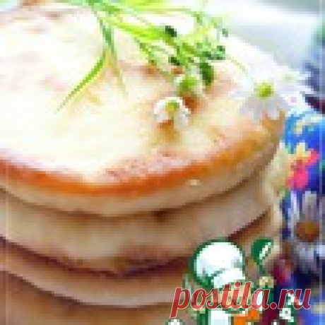 Лепешки на кефире от бабушки Кулинарный рецепт