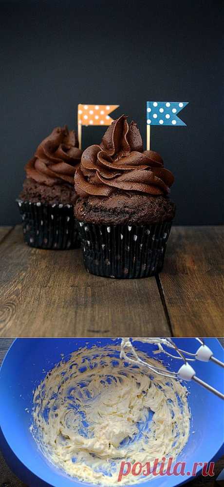Супер шоколадные капкейки с кофейным кремом | Andy Chef - пошаговые фото рецепты быстрой еды на каждый день, кулинарный блог