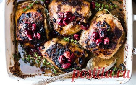 Куриные бедра в клюквенном маринаде | Дачная кухня (Огород.ru)