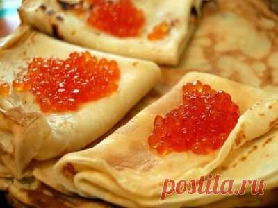 Рецепты блинов