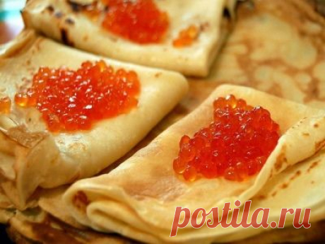 Рецепты блинов