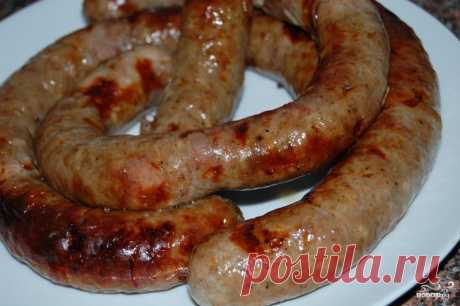 Домашняя колбаса в духовке - пошаговый кулинарный рецепт на Повар.ру