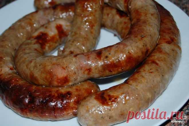 Домашняя колбаса в духовке - пошаговый кулинарный рецепт на Повар.ру