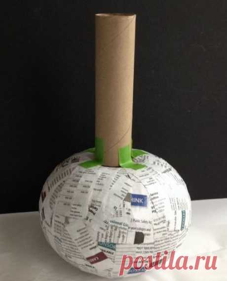 How to Make Paper Mache Vases from Balloons