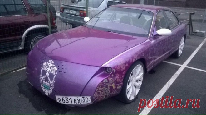 Питерская Mazda с чудо-тюнингом (5 фото) . Тут забавно !!!