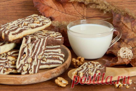 ПЕСОЧНОЕ ПЕЧЕНЬЕ С ОРЕХАМИ