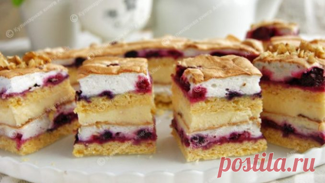 Красивая и невероятно вкусная выпечка. Польский пляцок «Pani Walevska» — Полезные советы