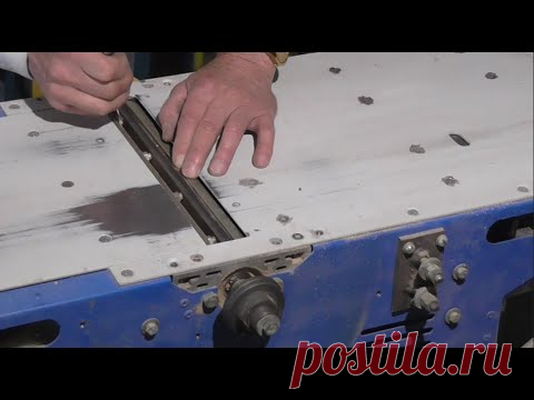 А я затачиваю ножи фуганка не так как все...