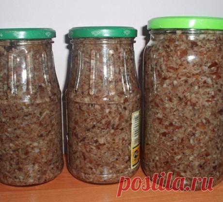 КАК ПРИГОТОВИТЬ ГРИБНУЮ ИКРУ